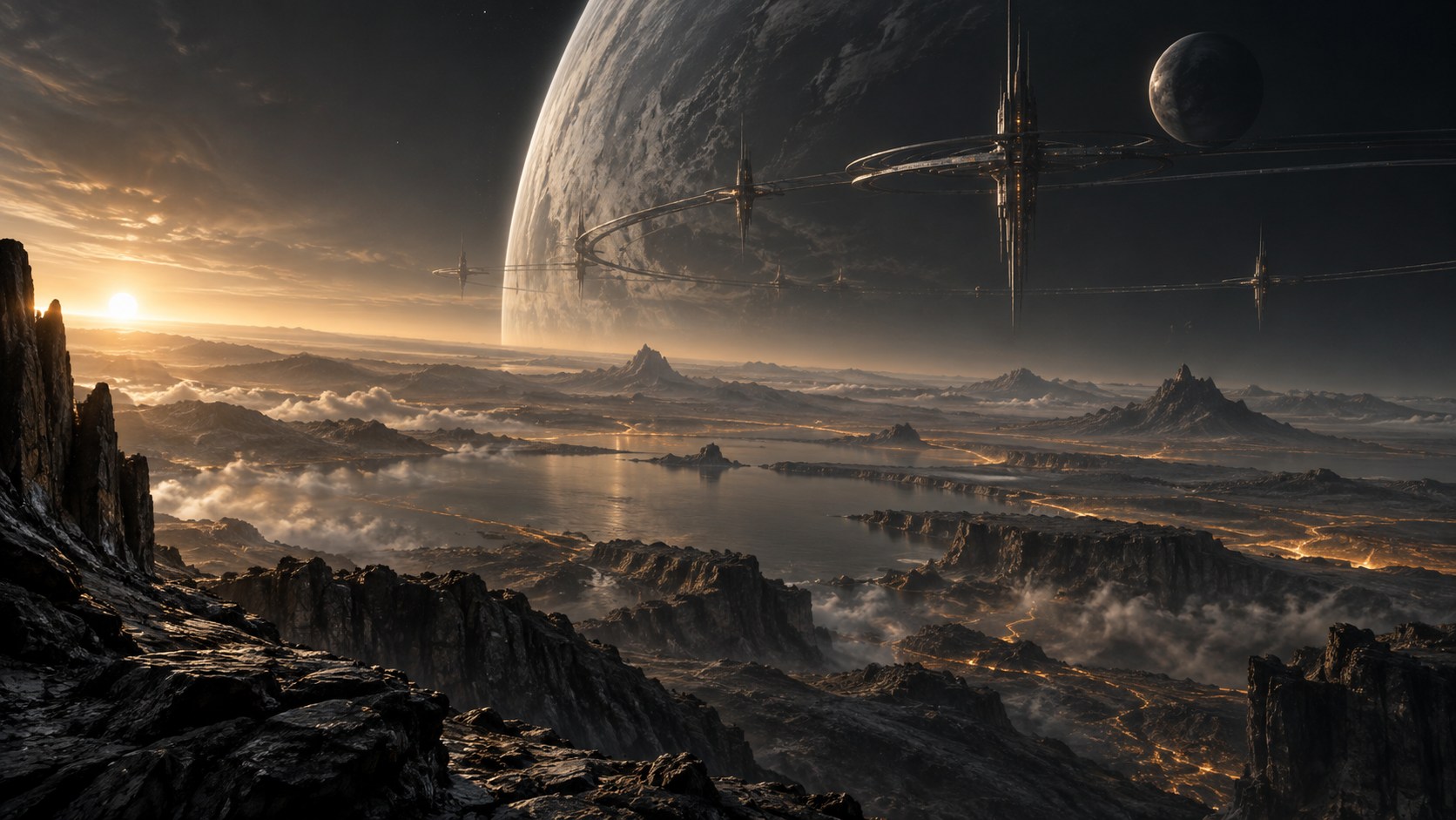 Science-fiction concept artwork created for this portfolio